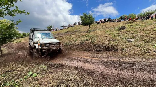 Kocaeli'de nefes kesen off-road heyecanı