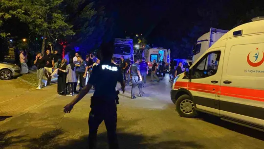 Kocaeli'de nişan sonrası bıçaklı kavga: 2 yaralı