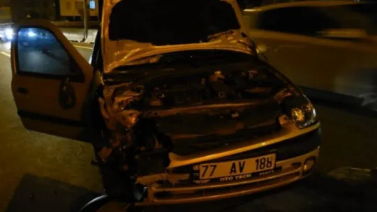 Kocaeli'de otomobil ile kasalı motosiklet çarpıştı! 1 ağır yaralı!