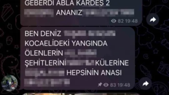 Kocaeli'de facia sonrası skandal paylaşımlar: Ölenlere hakaret ve küfür ettiler