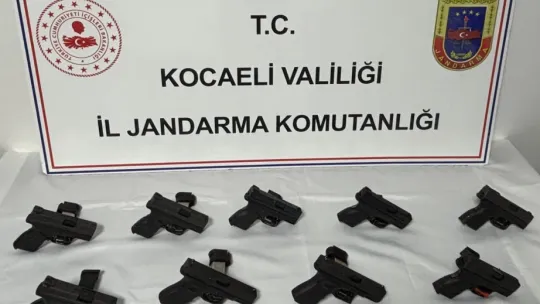 Kocaeli'de piyasa değeri yüksek ünlü markaya ait 100 termos ele geçirildi