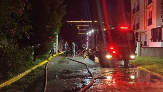 Kocaeli'deki restoranda yangın çıktı