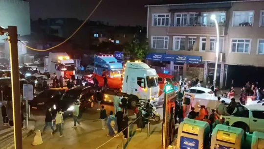 Kocaeli'de vatandaşlar sokağa akın etti