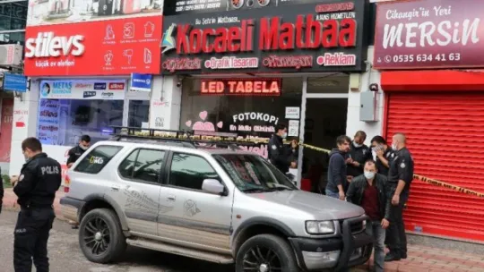 Kocaeli'de silahlı saldırı!