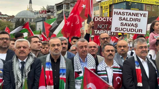 Kocaeli'de Sumud Filosu için dev miting