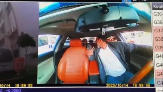 Kocaeli'de taksici cinayetinin kamera kaydı ortaya çıktı