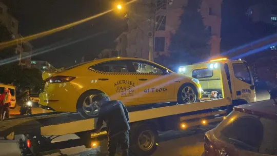Kocaeli'de taksici cinayetinin kamera kaydı ortaya çıktı