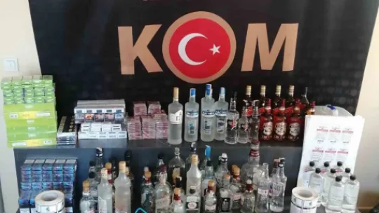 Kocaeli'de uyuşturucu ve sahte alkol operasyonu