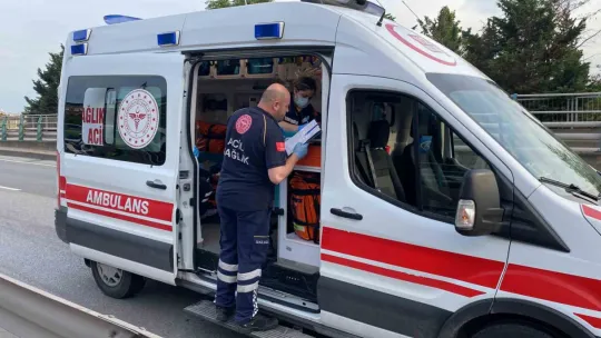 Kocaeli'de zincirleme kaza: 2 yaralı