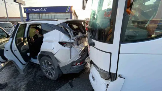 Kocaeli'de zincirleme kaza!