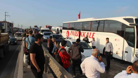Kocaeli'de zincirleme kaza!