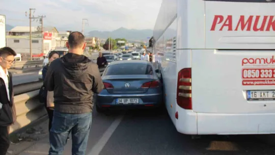 Kocaeli'de zincirleme kaza!