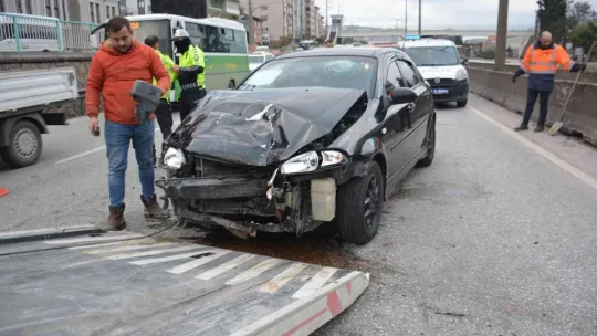 Kocaeli'de zincirleme kaza: 3 yaralı