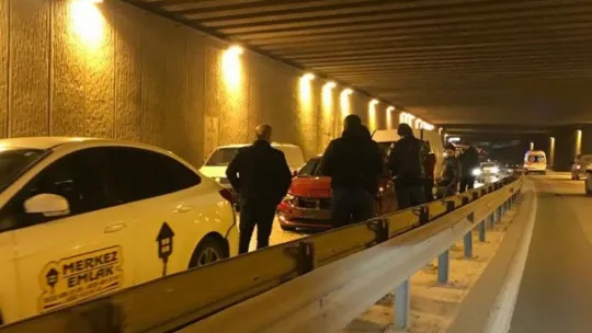 Kocaeli'de zincirleme kaza!