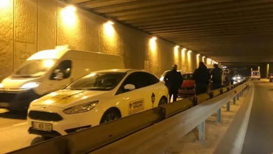 Kocaeli'de zincirleme kaza!
