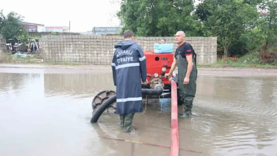 Kocaeli'de zorlu mücadele
