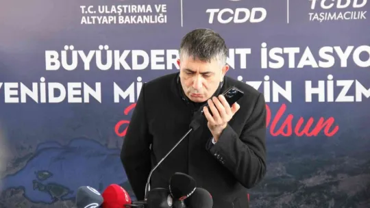 Kocaeli'deki Büyükderbent Tren İstasyonu yeniden açıldı
