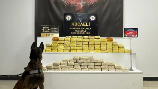 Kocaeli'deki operasyonlarda 51 kilo uyuşturucu ele geçirildi