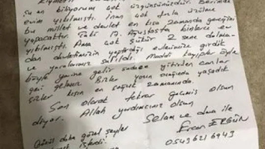 Kocaeli'den Elazığ'a: Benim de evim yıkılmıştı...