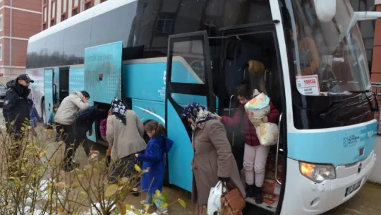 Kocaeli depremzedelere kucak açtı