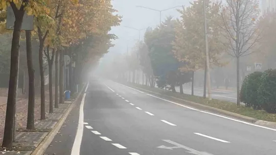 Kocaeli güne yoğun sisle başladı