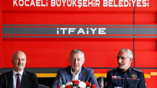 Kocaeli İtfaiyesi Avrupa'yı geride bıraktı