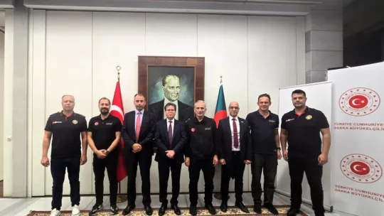 Kocaeli İtfaiyesi Bangladeş'te de görev başında