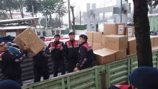 Kocaeli jandarması seferber oldu