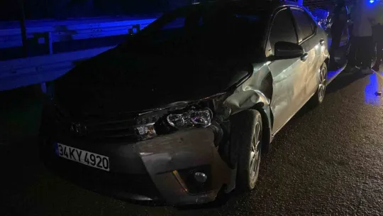Kocaeli'nde zincirleme trafik kazası: 2 yaralı