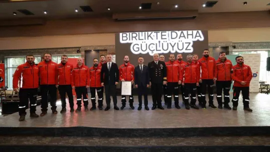 Kocaeli'nin arama kurtarma gücüne akreditasyon tescili