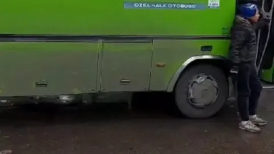 Kocaeli'nin halk otobüsü Şam'da