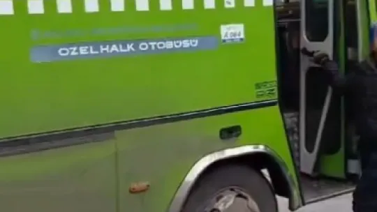 Kocaeli'nin halk otobüsü Şam'da