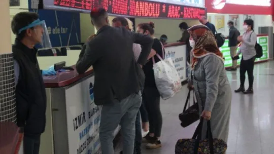 Kocaeli otogarında yoğunluk