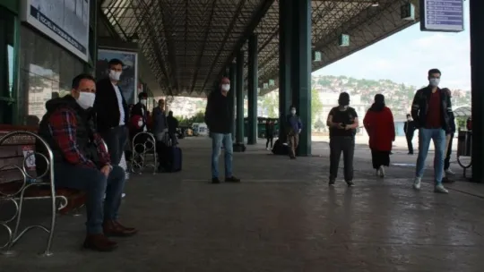 Kocaeli otogarında yoğunluk