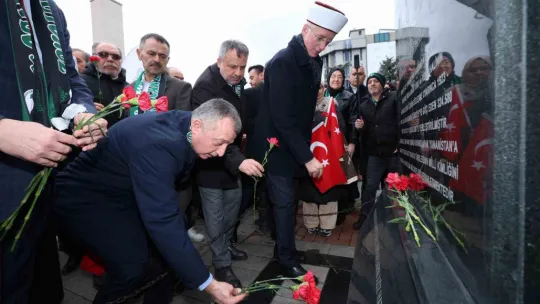 Kocaeli protokolü ve vatandaşlar Batı Trakya Türkleri için yürüdü