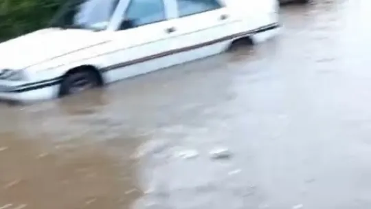 Kocaeli'de yollar göle döndü