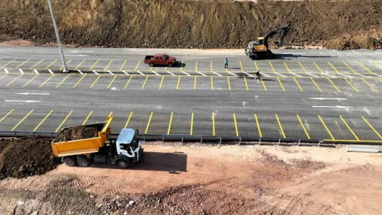 Kocaeli Stadı'nın çevresinde hummalı çalışma