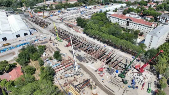 Kocaeli tarihinin en büyük projesinde tünel zamanı