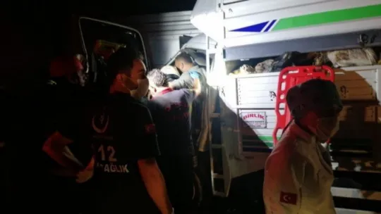 Kocaeli TEM'de feci kaza!