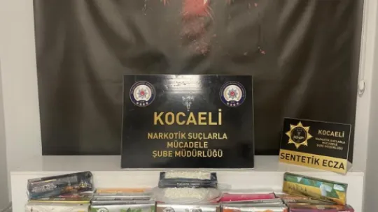 Kocaeli TEM Otoyolunda 775 bin uyuşturucu hap ele geçirildi