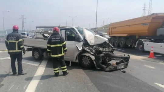 Kocaeli TEM Otoyolunda korkunç kaza!