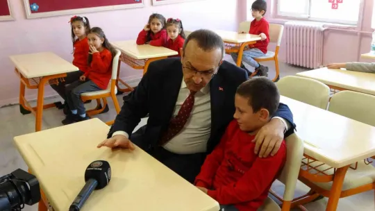 Vali Yavuz karne heyecanına ortak oldu