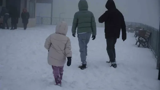 Kocaeli'ye lapa lapa kar yağıyor