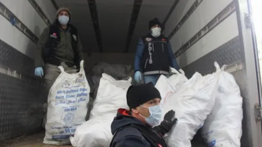 Kocaeli'de 4 ton uyuşturucu ele geçirildi!