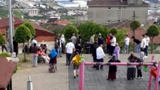 Kocaeli'de çocuk parkında cinayet!