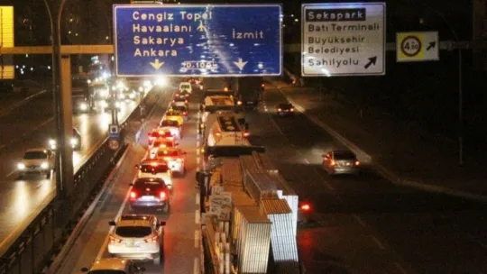 Kocaeli'de hafta sonu yoğunluğu!