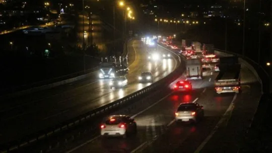 Kocaeli'de hafta sonu yoğunluğu!