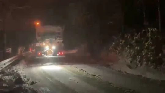 Kocaeli'de kar yağışı devam ediyor!