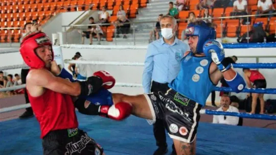 Kocaeli'de nefes kesen Muay Thai mücadelesi