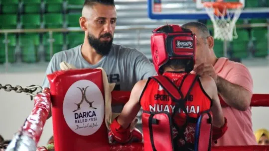 Kocaeli'de nefes kesen Muay Thai mücadelesi